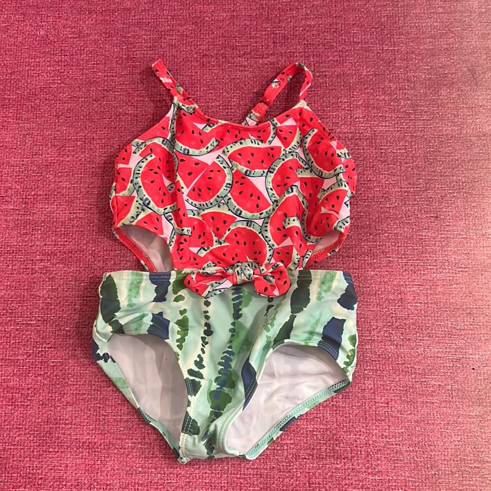 Watermelon Baby 1 piece swimsuit Size 12-18m